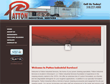 Tablet Screenshot of pattonind.com